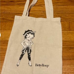 NEW Betty Boop Purse Tote Beach Bag Canvas Gift